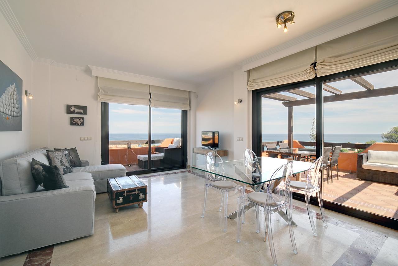 Апартаменты Jardines De Nueva Galera Cozy Penthouse Эстепона Экстерьер фото
