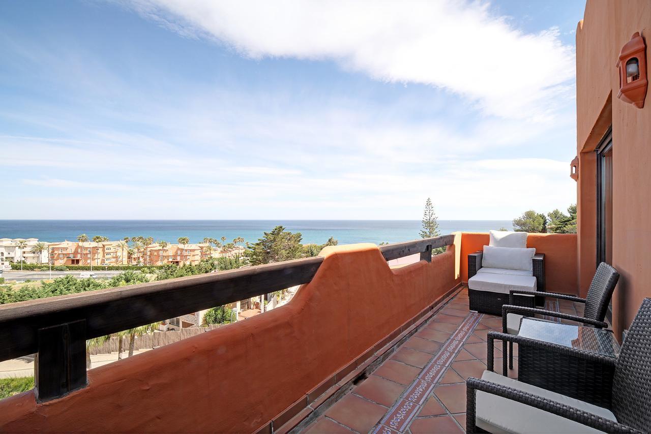 Апартаменты Jardines De Nueva Galera Cozy Penthouse Эстепона Экстерьер фото